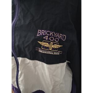 Vintage Brickyard 400 Windbreaker Size XL Indianapolis 500 NASCAR